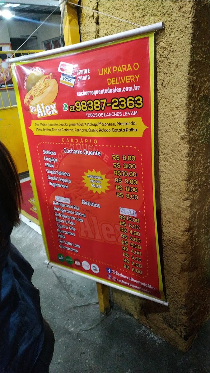 Menu Cachorro Quente Do Alex-2